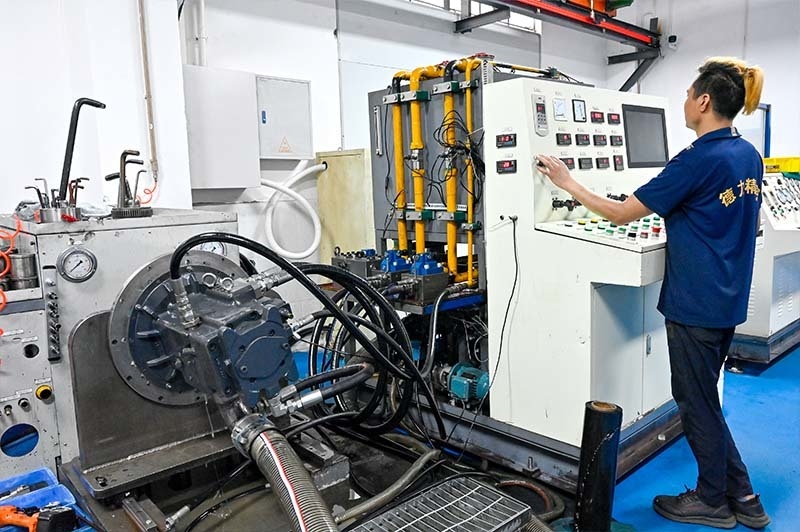 Guangzhou Tieqi Construction Machinery Co., Ltd. linea di produzione del produttore