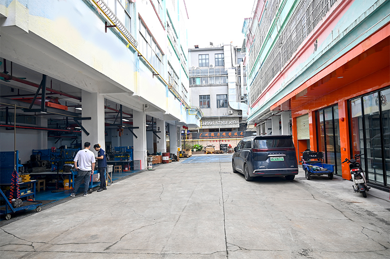 Guangzhou Tieqi Construction Machinery Co., Ltd. linea di produzione del produttore