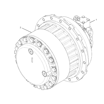 卡特彼勒 2160044 零件方案 MOTOR & MTG GP-TRAVEL