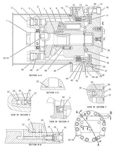 1347133 MOTOR GP-PISTON 零件图