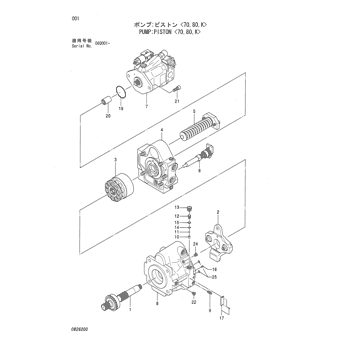 4437197 零件方案泵；活塞