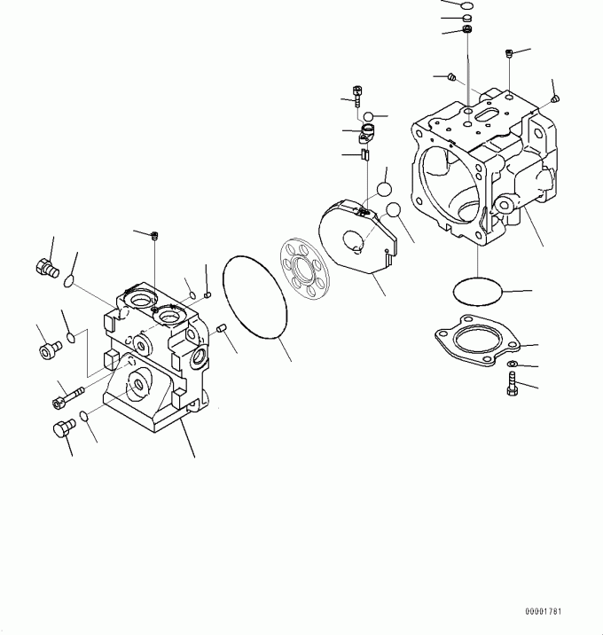 小松 708-1S-00240 零件泵总成