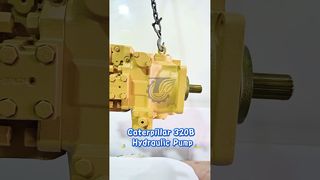 Pompa idraulica CAT 320B | Visualizzazione delle parti di pre-assemblaggio ?️#hydraulicpump #cat #assemblyprocess