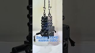 Valvola di controllo Komatsu D65-15#pompa idraulica#valvola di controllo