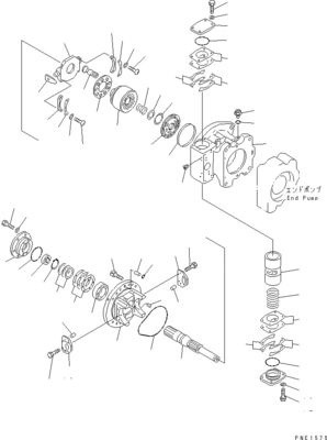708-2L-00950 708-25-02044 708-2L-00951 708-2L-05420 For Komatsu WA800-3 WA900-3 Hydraulic LOADER  PUMP MAIN PUMP
