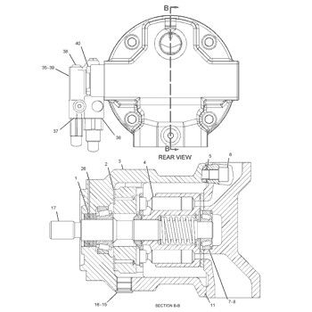 244-2228 CA2442228 2442228 10R8700 For CAT 420D 430D Backhoe Loader Hydraulic Main Pump Piston Pump PUMP ASSY PUMP GP-PISTON Aftermarket High quality Original