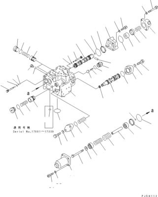 Construction Machinery Parts Master Control Valve For Komatsu D375A-3A D375A-3D D375A-3 BULLDOZERS