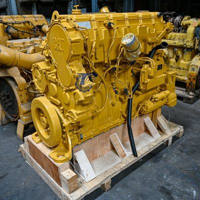 Motore per escavatori industriali colore giallo resistente per TQ C15