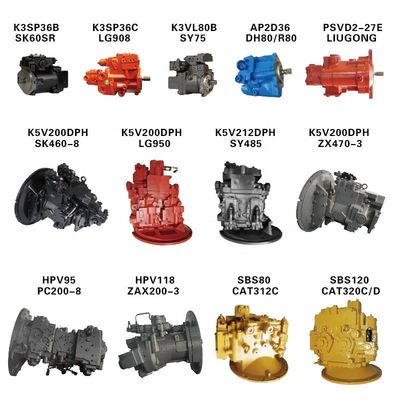 Hd1430 M5x180 Kato Motore oscillante, 3040301836 Kato Parti di escavatore