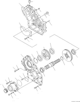 705-52-30960 720-1L-00010 720-1L-04160 720-1L-01010 Per Komatsu WA100-5 Pompa a pistoni idraulica HST