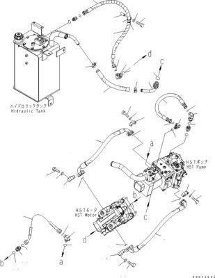 705-52-30960 720-1L-00010 720-1L-04160 720-1L-01010 Per Komatsu WA100-5 Pompa a pistoni idraulica HST