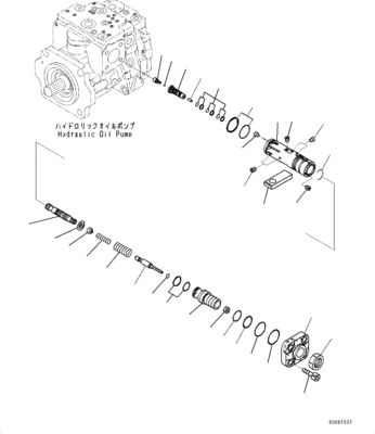 708-1g-00060 708-1g-01060 708-1g-04310 Per Komatsu Wa470-6 Wa480-6 Pompa idraulica a pistone principale caricatore pompa originale