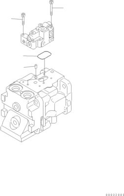 708-1U-00171 708-1U-00150 708-1U-00151 Per Komatsu WA380-6 WA430-6 Pompa idraulica