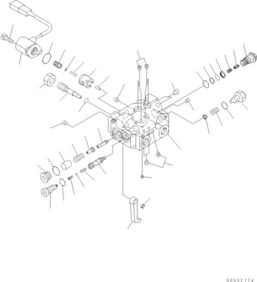 708-1U-00171 708-1U-00150 708-1U-00151 Per Komatsu WA380-6 WA430-6 Pompa idraulica