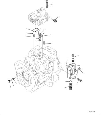 708-1U-00120 708-1U-00140 708-1U-00170 Per Komatsu WA380-6 WA430-6 Pompa idraulica