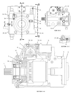 222-1214 2221214 20R3310 Per CAT Track D6N PUMPA GP-PISTON pompa idraulica MAIN PUMPA rivendita alta qualità originale