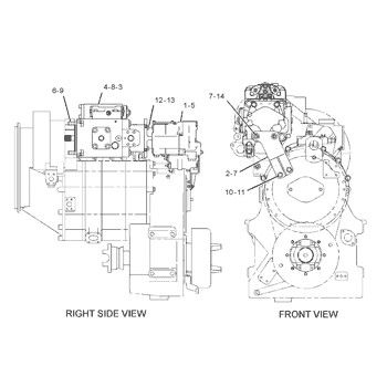 292-8767 10R7401 CA2928767 Per CAT LOADER 950H 962H IT62H PUMPA GP-PISTON pompa idraulica principale mercato posteriore alta qualità