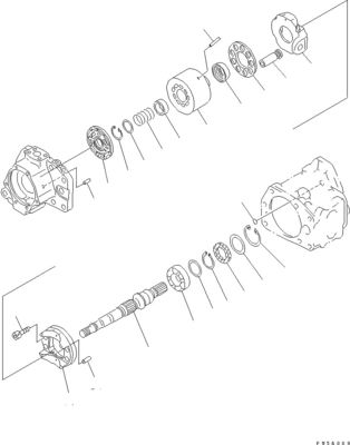 708-1L-00012 708-1L-00011 708-1L-01011 708-1L-04010 Per bulldozer Komatsu D65EX-12 D65PX-12 Pompa idraulica pompa HSS