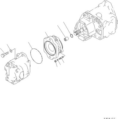708-1L-00300 R7081L00300 708-1L-01310 708-1L-04010 Per bulldozer Komatsu D275AX-5