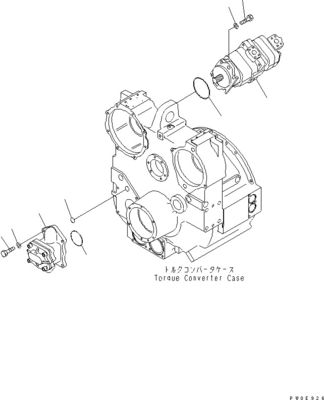 705-52-30920 705-14-34540 Per Komatsu Bulldozer D275A-5D D275AX-5 D275A-5R Pompa idraulica Pompa a pistoni Mercato dei rivenditori