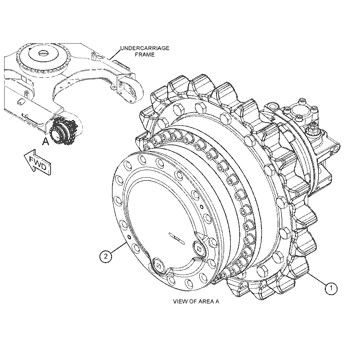 527-7077 511-6008 511-6009 Per l'escavatore CAT 318F 320GC 323GC 325F Assemblaggio di viaggio Azionamento finale Motore di viaggio originale