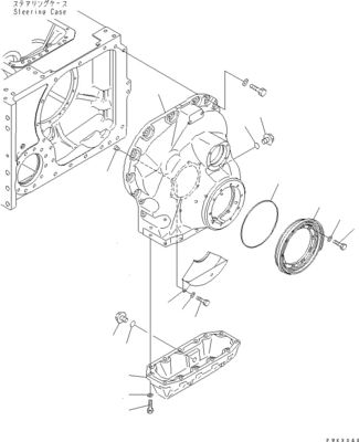 154-27-00353 154-27-00352 154-27-00351 Excavator Final Drive For Komatsu Bulldozer D85EX-15 D85MS-15