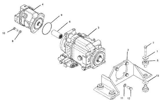 169-4883 1694883 10R-3875 Per il CAT 12H 160H 140H 163H 120H 143H 135H GRADER del motore pompa principale idraulica pompa a pistoni pompa ASSY mercato posteriore