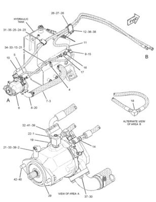 252-2679 CA2522679 20R7022 Per CAT 953D TRACK LOADER pompa idraulica principale pompa a pistoni pompa ASSY pompa GP-PISTON mercato posteriore di alta qualità originale