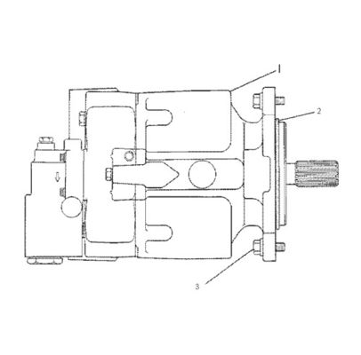 2321835 CA2321835 10R9089 Per CAT 784C 785C 785D Camionetto Pompa principale idraulica Pompa a pistoni Pompa ASSY Pompa GP-PISTONE (STERIO) Mercato di ricambio Originale di alta qualità