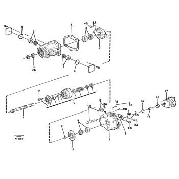 VOE11026949 Per VOLVO L120C L120C L150C Caricatore a ruote Pompa principale idraulica Pompa a pistoni Pompa ASSY Pompa GP-PISTON Mercato posteriore Originale di alta qualità