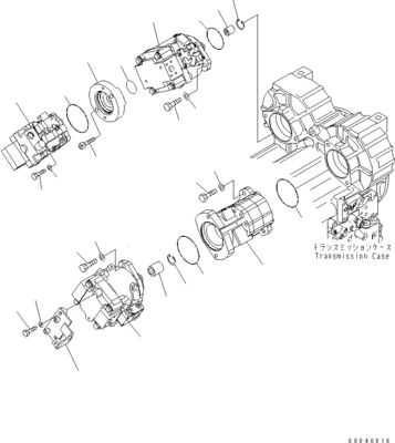 708-1U-00150 708-1U-01151 708-1U-00151 708-1U-01153 Per Komatsu WA380-6 WA430-6 Caricatori a ruote Pompa idraulica principale, pompa di sterzo, pompa a pistoni, pompa HST, pompa ASSY
