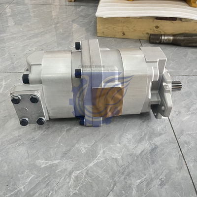 7055130290 705-51-30290 PER KOMATSU D155AX-5 D155A-3 D155A-5 Bulldozer a striscia PARTI pompa di ingranaggi idraulici AFTERMARKET ORIGINALE REFANFACTURING OEM MARCA NUOVA