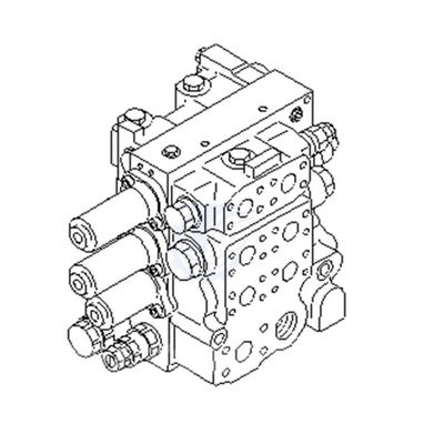723-63-12101 723-63-12100 723-63-11104 Valvola di controllo principale idraulica per Komatsu D65E D65E-12 D85E D85ESS Parti di caricatori di ruote di escavatori Aftermarket Originale
