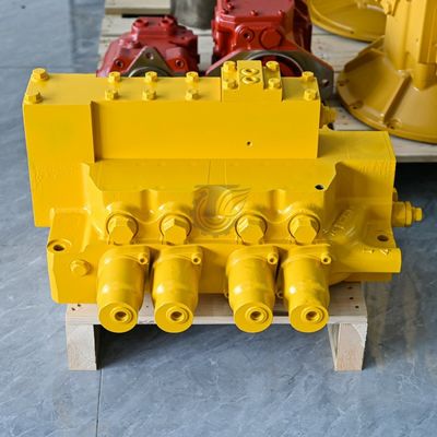 723-63-12101 723-63-12100 723-63-11104 Valvola di controllo principale idraulica per Komatsu D65E D65E-12 D85E D85ESS Parti di caricatori di ruote di escavatori Aftermarket Originale