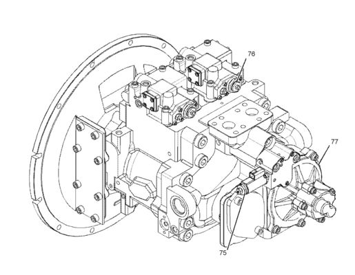 REBUILT Dispositivo di pompa idraulica per Caterpillar 349E 352F 349E L 349E L HVG 349E L VG 349F L Parti di escavatore
