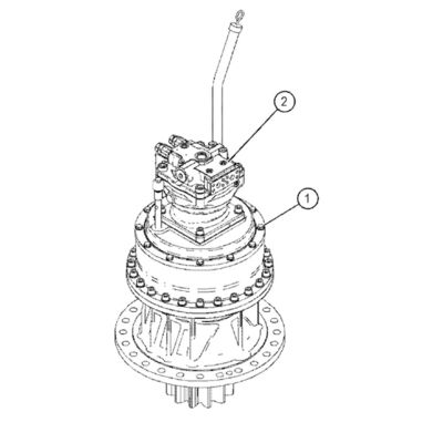 4509350 4509351 2332530 3640983 2095895 Per la categoria 390 330D 336D 340D Motore oscillante idraulico oscillante riduttore oscillante riduttore oscillante cambio oscillante (posteriore) Mercato esterno Parti originali di escavatori